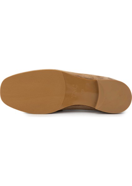 Kadın Deri Tütün Süet Loafer Ayakkabı 945 131-11114 Bn Ayk SK24-25 Tutun Suet fırsatları