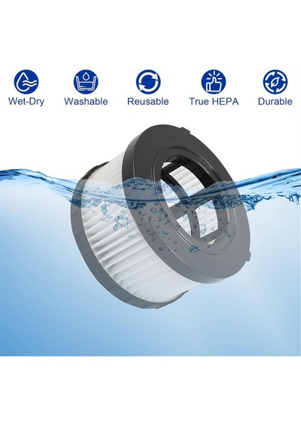 DC5151H DC515 DCV517 DCV517B Islak Kuru Vakum Için Yedek Hepa Filtresi, Vakum 6 Paket (Yurt Dışından) fiyatları