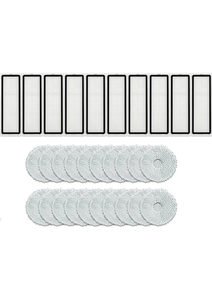 Omni 2 C102CN, B101CN, B116, BB116CN, X10+, X20+ Plus Robot Süpürge Hepa Filtre Paspas Bezi Parçaları (Yurt Dışından)