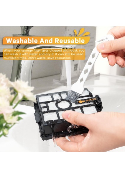 Paket IW3511 Hepa Filtreleri ve Detect Pro Kablosuz Elektrikli Süpürge IW1111 Için Ön Motor Yedeği (Yurt Dışından) fiyatları