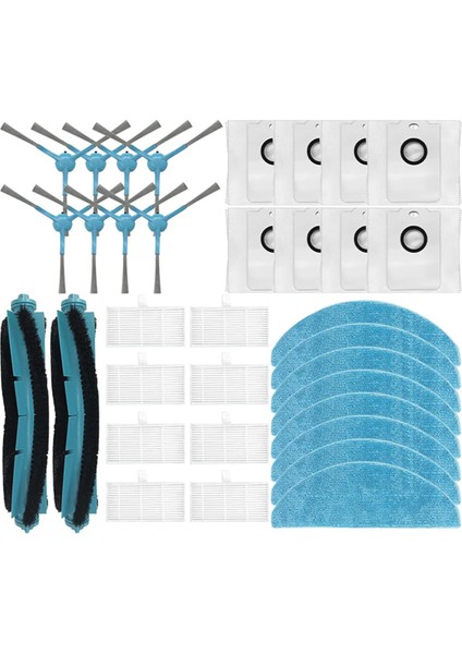 Cecotec Conga Için 7490 Ölümsüz / 8290 Ölümsüz / Kabum Smart 900 Vakum Süpürge Yedek Parçalar Fırça Paspas Filtre Parçaları (Yurt Dışından)
