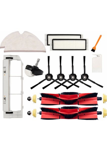 1s S5 Max S6 Maxv Pure E4 E5 Elektrikli Süpürge Aksesuarları Ana Yan Fırça Hepa Filtre Paspaslar (Yurt Dışından)