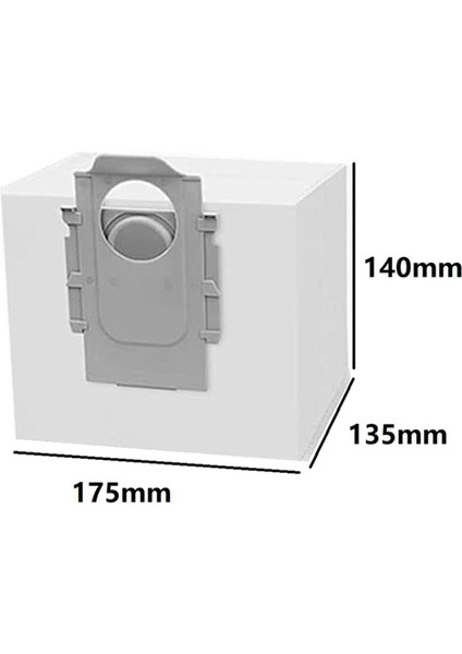 Taş Süpürme Robotu G10S/G20/S7/S8/Q5 Dokumasız Toz Torbası Süpürge Parçaları Için Aksesuarlar (Yurt Dışından)