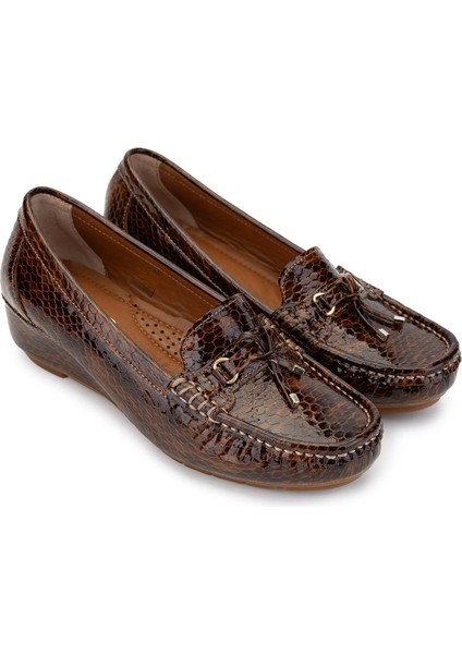 Kadın Deri Taba Loafer Ayakkabı 1065 128-06 Bn Ayk SK24-25 Taba Dr/ptk Bsk fiyatları