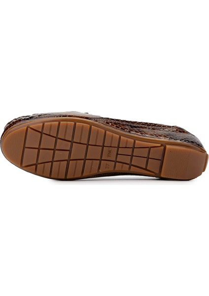 Kadın Deri Taba Loafer Ayakkabı 1065 128-06 Bn Ayk SK24-25 Taba Dr/ptk Bsk fırsatları