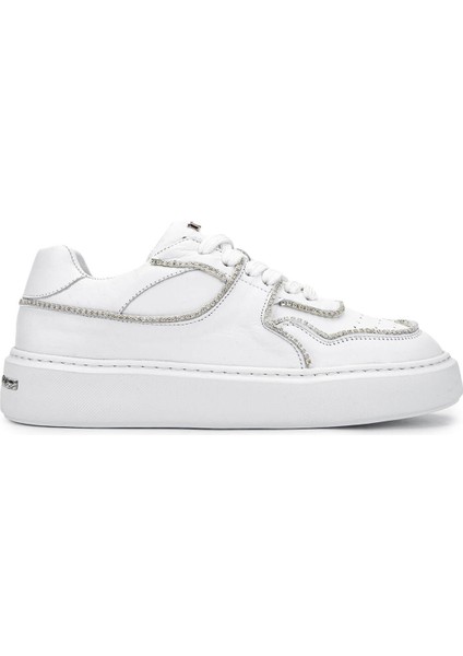 Kadın Deri Beyaz Sneakers & Spor Ayakkabı 1037 08 Bn Ayk SK24-25 Beyaz Dr