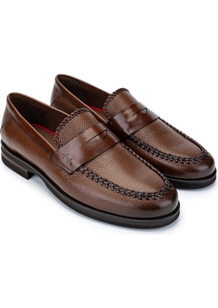 Erkek Deri Taba Loafer Ayakkabı 477 72403 Erk Ayk SK24-25 Taba Gyk/taba Bfl fiyatları