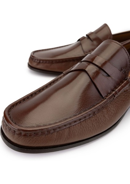 Erkek Deri Taba Makosen Ayakkabı 1008 3345 Erk Ayk SK24-25 Taba Gyk/taba Bfl modelleri