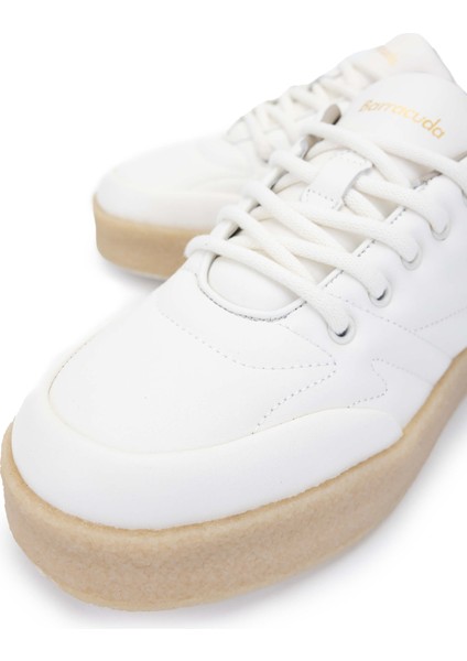 Erkek Hakiki Deri Beyaz Sneakers & Spor Ayakkabı 511 BU3530B Erk Ayk SK24-25 Whıte modelleri