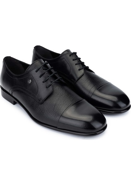Erkek Hakiki Deri Siyah Klasik Ayakkabı 01 2226 Erk Ayk SK24-25 Syh Fltr/syh Dr fiyatları