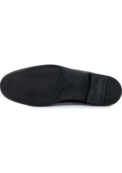 Erkek Hakiki Deri Siyah Klasik Ayakkabı 01 2226 Erk Ayk SK24-25 Syh Fltr/syh Dr fırsatları