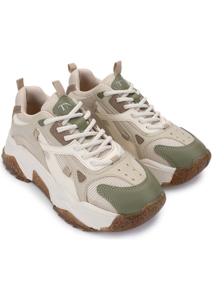 Kadın Vegan Beyaz/haki Sneakers & Spor Ayakkabı 936 65137 Bn Ayk SK24-25 Beyaz/hakı fiyatları
