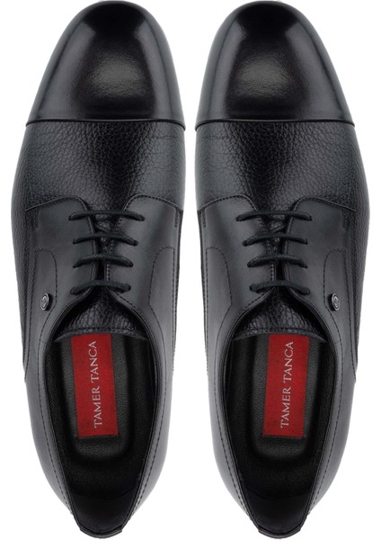 Erkek Hakiki Deri Siyah Klasik Ayakkabı 01 2226 Erk Ayk SK24-25 Syh Fltr/syh Dr indirimleri