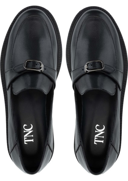 Kadın Deri Siyah Deri Loafer Ayakkabı 1060 24544 Bn Ayk SK24-25 Sıyah Dr indirimleri