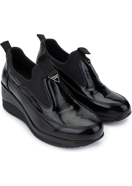 Kadın Deri Siyah Rugan Casual Ayakkabı 322 2111522 Bn Ayk SK24-25 Sıyah Rgn fiyatları