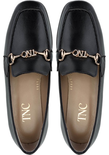 Kadın Deri Siyah Deri Loafer Ayakkabı 945 131-11114 Bn Ayk SK24-25 Sıyah Dr indirimleri