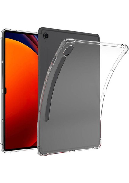 Galaxy Tab S9 FE Kılıf Şeffaf Tablet Nitro Anti Shock Silikon Kapak