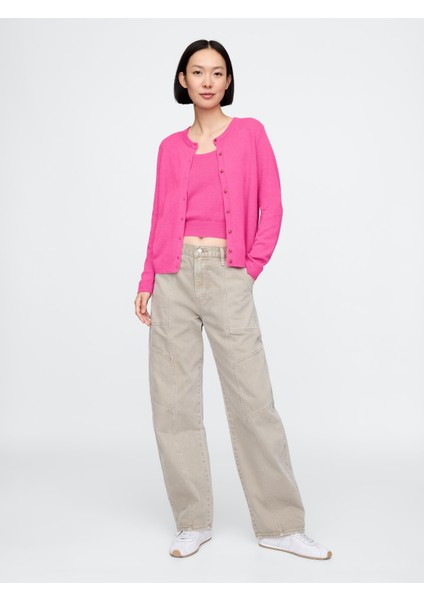 Kadın Pembe Cashsoft Hırka fırsatları