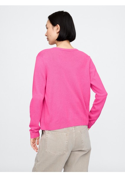 Kadın Pembe Cashsoft Hırka indirimleri