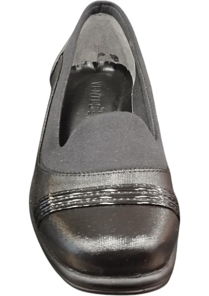 Dolgu Topuk Parlak Şerit Detaylı Günlük Anne Ayakkabı modelleri