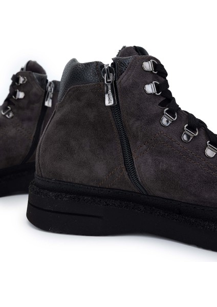 Erkek Hakiki Deri Gri Casual Bot 1024 14975 Erk Bot SK24-25 Grıgıo fırsatları