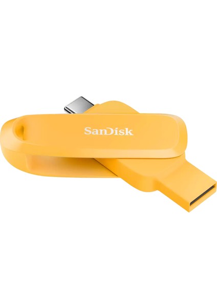 Phone Drive 512GB Android Uyumlu USB 3.2 Gen 1 Flash Bellek Yellow Daffodil SDDDC6-512G-G46YD