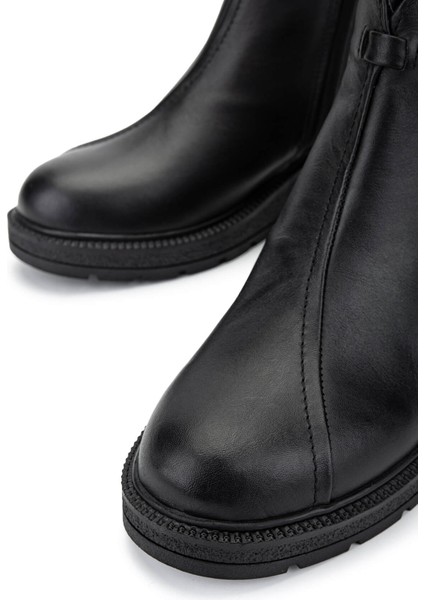 Kadın Deri Siyah Deri Casual Bot 1065 164-2720 Bn Bot SK24-25 Sıyah Dr fırsatları