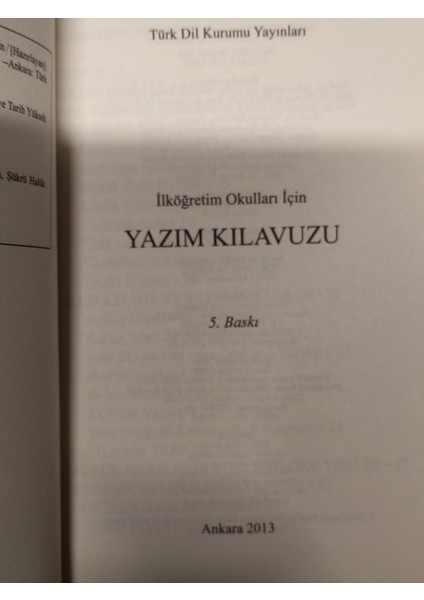 Türk Dil Kurumu Türkçe Sözlük ve Imla Klavuzu ( Sözlük 2021,YAZIM Kılavuzu 2013 Basımıdır) fırsatları