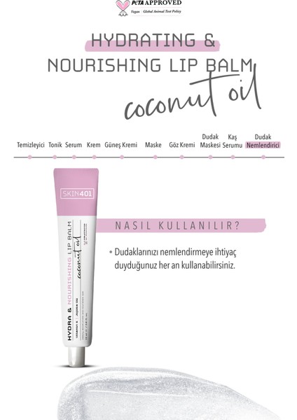 Nemlendirici ve Besleyici Dudak Balmı 15ml modelleri