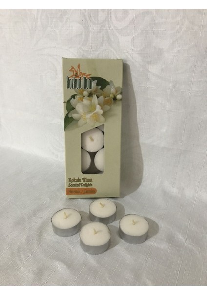 Mum 10'lu Yasemin Kokulu Tealight Mum