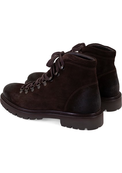 Keid Kahve Erkek Süet Bağcıklı Bot fırsatları