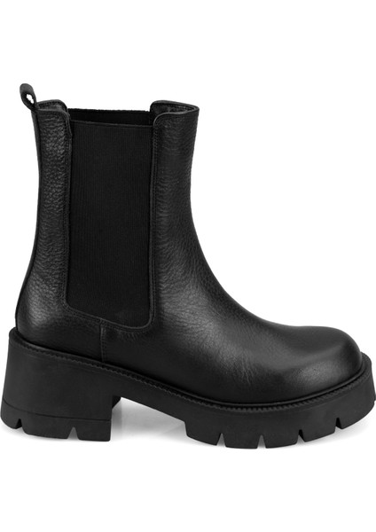 Belly Siyah Kadın Deri Bot fiyatları