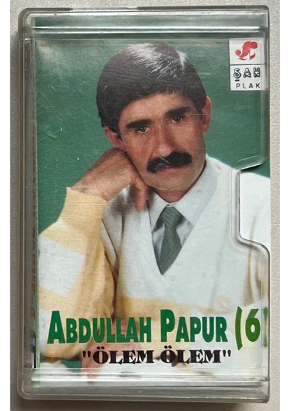Abdullah Papur Ölem Ölem Kaset (Orjnal Dönem Baskı Kaset)