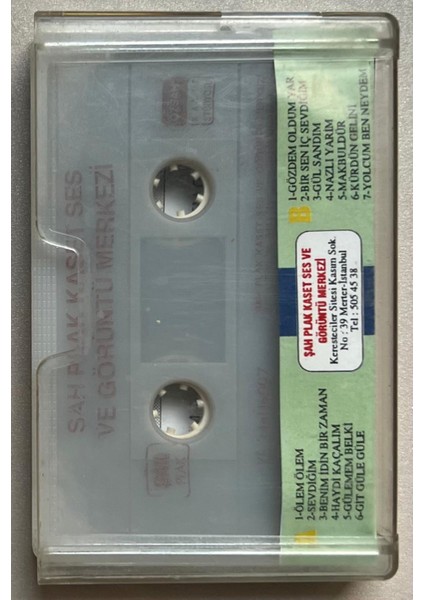 Abdullah Papur Ölem Ölem Kaset (Orjnal Dönem Baskı Kaset)