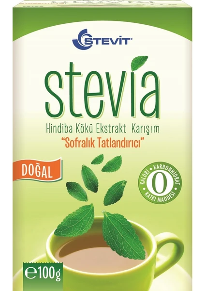 Stevit Stevia&Hindiba Kökü Karışımı