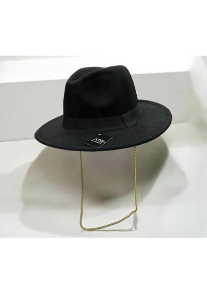 Unisex Panama Fedora Kaşe Fötr Şapka Deve Tüyü
