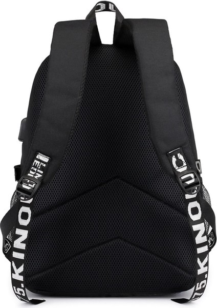 Anime USB Şarj Bağlantı Noktalı 3D Baskılı Sırt Çantası (Yurt Dışından) fırsatları