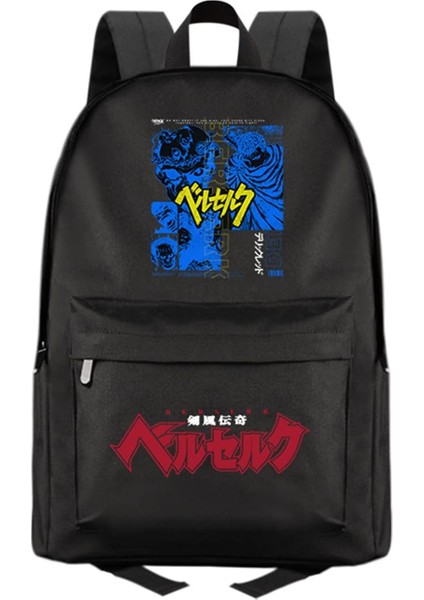 Berserk Erkek Okul Sırt Çantası (Yurt Dışından)