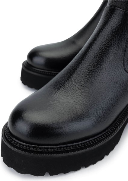 Kadın Deri Siyah Floter Casual Bot 33 10000 Bn Bot SK24-25 Sıyah Fltr modelleri