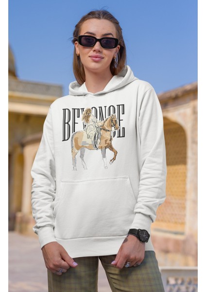 Unisex Beyonce Baskılı Kapüşonlu Sweatshirt, Oversize Pop Star Baskılı Hoodie modelleri