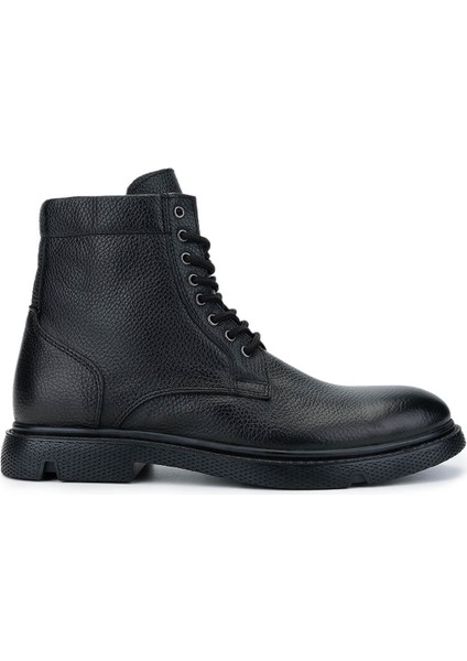 Erkek Hakiki Deri Siyah Casual Bot 205 528 Erk Bot SK24-25 Sıyah