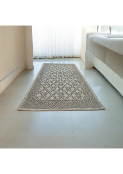 Yıldız 2'li Banyo Pamuk Paspas Seti, Kaymaz Taban, Şık ve Dayanıklı 53X85 / 53X42,5 Ölçülerinde indirimleri