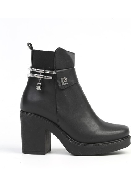 Pierre Cardin | PC-52528 - 3592 Siyah Cilt - Kadın Bot
