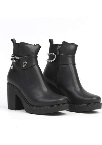 Pierre Cardin | PC-52528 - 3592 Siyah Cilt - Kadın Bot