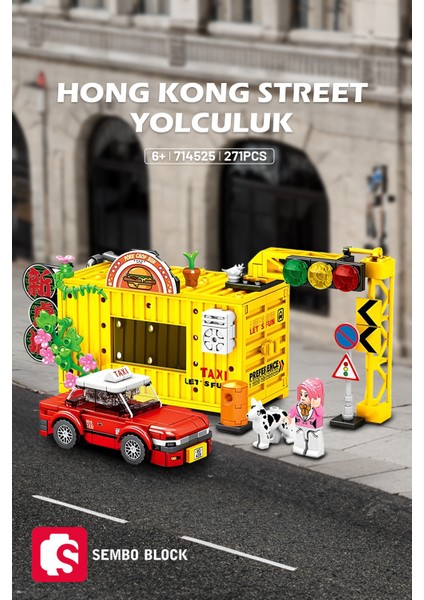 Hong Kong Street Scene Bk.5 Yolculuk 271 Parça Yapı Blokları (714525)