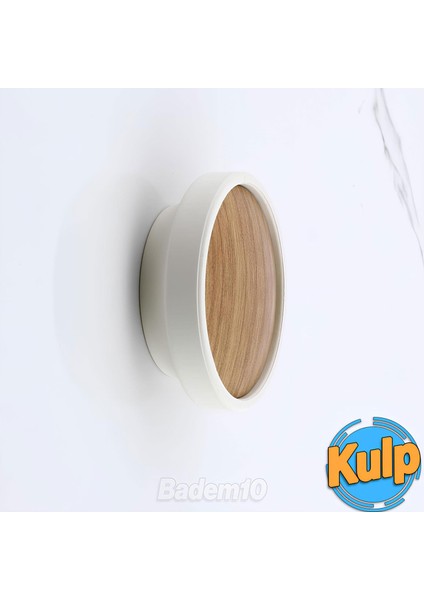 Dolunay Kulp Düğme Ahşap Desenli Aytaşı Çekmece Mutfak Mobilya Dolabı Dolap Kulpu Kulbu Kulpları