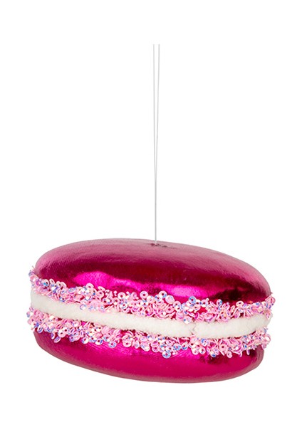 Yılbaşı Ağacı Süsü Makaron Pembe