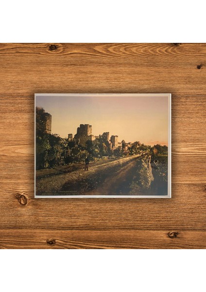 Light Rock Image Poster: Zamanın Içinden Yol - Vintage Renk, BW-POSTER036