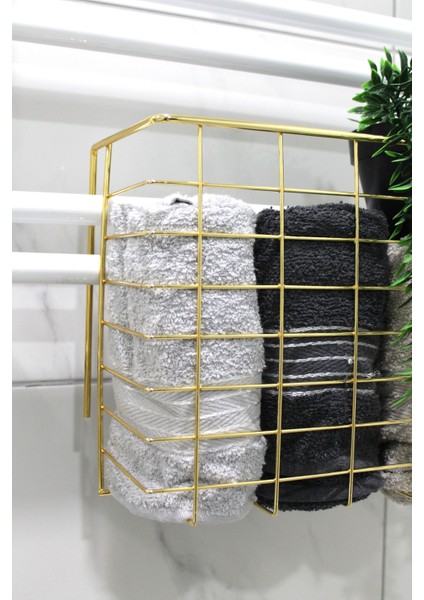 Asılabilir Havlupan Düzenleyici Banyo Havluluk Kurutma Sepeti Tuvalet Kağıdı Organizeri 1 Adet fırsatları