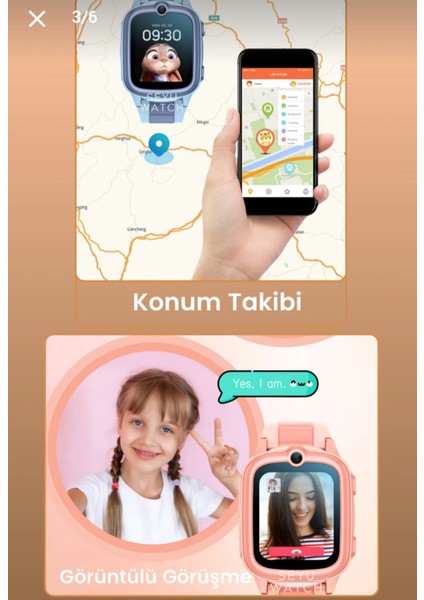 Hx Kids 4g Pro Sim Kartlı Harvox Akıllı Çocuk Saati Gps Konum Takibi Arama Konuşma 4g Destekli fırsatları
